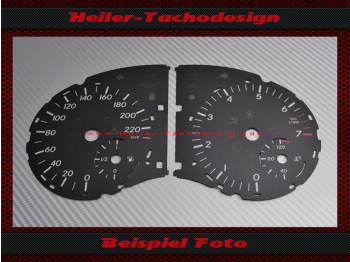 Tachoscheiben für Mercedes 447 Metris 2016 140 Mph zu 230 Kmh