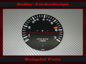 Drehzahlmesser Zifferblatt für Porsche 914 7000 UPM...