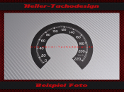 Speedometer Sticker for Smiths Jaeger Jäger Jaguar...