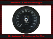 Speedometer Sticker for Smiths Jaeger Jaguar Instrumente...
