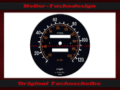 Speedometer Disc for Mercedes W123 E Klasse 125 Mph to...