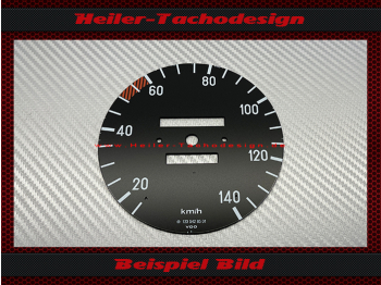 Speedometer Disc for Mercedes W123 E Class 90 Mph to 140 Kmh serial number 123 542 58 01