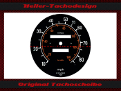 Speedometer Disc for Mercedes W123 E Class 90 Mph to 140...