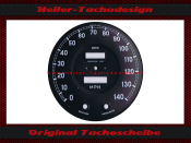 Speedometer Disc for AC 289 Mark III Fia 140 Mph to 220 Kmh