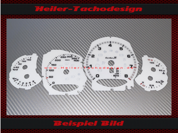 Tachoscheiben für Porsche 911 991 400 Kmh