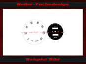 Tachoscheibe für Alfa Romeo 2600 Spider Duetto 105 115 1966 bis 1969