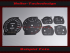 Speedometer Disc for Toyota Supra MK3 300 Kmh Drehzahl to 10000