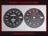 Speedometer Discs for Alfa Romeo Spider Coda Tronca 1969 to 1983 - 2