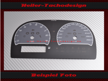 Speedometer Disc for Lotus Elise S S3 2013 180 Mph to 280 Kmh