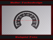 Speedometer Sticker for Yamaha XVS 650 Dragstar Typ 4VR...