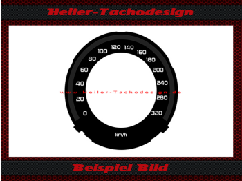 only Speedometer Disc for Mercedes CLS 63 W218 AMG SAMG Mph to Kmh