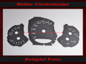Speedometer Discs for Porsche 911 991 Carrera GTS 200 Mph...