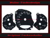 Tachoscheiben für Porsche 911 991 Carrera GTS 200...