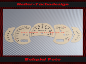 Speedometer Discs for Porsche 911 996 GT3 Facelift 400 Kmh