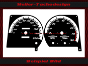 Speedometer Disc for Mitsubishi Colt C50 Lancer 200 Kmh