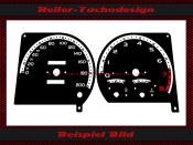 Tachoscheibe für Mitsubishi Colt C50 Lancer 200 Kmh