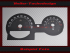 Tachoscheibe für Smart Roadster Coupe 2004 120 Mph zu 200 Kmh