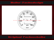 Speedometer Disc for Ducati Superlight 1995 160 Mph to...