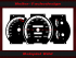 Speedometer Disc for Mitsubishi Proton 200 Kmh