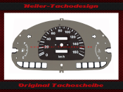 Speedometer disc for Subaru Vivio 1992 160 kmh