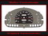 Speedometer disc for Subaru Vivio 1992 160 kmh