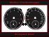 Speedometer Disc for VW Tiguan 2006 to 2011 Symbol 1 160 Mph to 260 Kmh