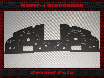 Speedometer Disc for Porsche Cayenne 9PA 2002 to 2010 160 Mph to 260 Kmh Petrol