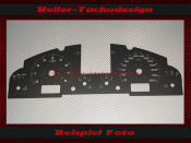 Speedometer Disc for Porsche Cayenne 9PA 2002 to 2010 160...