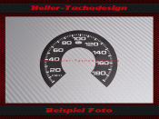 Speedometer Sticker Oldsmobile Cutlass Supreme 1976 120...