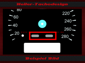 Tachoscheibe Jaguar XK8 XJ8 1998 1999 DZM bis 8 170 Mph...