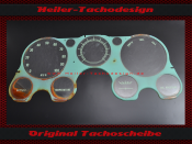 Speedometer disc speedometer glass + sticker for Chevrolet GMC C10 67 to 72 100 Mph to 160 Kmh