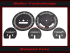 Speedometer disc speedometer glass + sticker for Chevrolet GMC C10 67 to 72 100 Mph to 160 Kmh