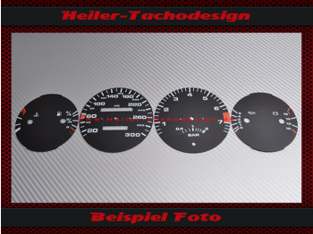Set Tachoscheiben für Porsche 944 Turbo S