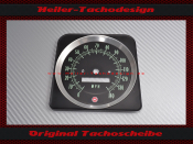 Tacho Aufkleber für Chevrolet Camaro RS / SS 1969 140 Mph zu 220 Kmh