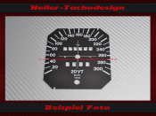 Speedometer Disc for VW Golf 1 VDO 300 320 340 Kmh