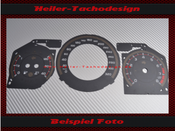 Speedometer Disc for Mercedes X204 GLK AMG Design - 2 Alle Scalingen