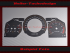 Speedometer Disc for Mercedes X204 GLK AMG Design - 2 Alle Scalingen