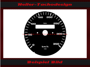 Speedometer Disc for Porsche 911 964 993 350 Kmh