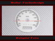 Tachoscheibe für Harley Davidson Dyna Wide Glide...