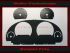 Speedometer dials for BMW F06 F10 F12 F13 M5 M6 large display 200 Mph to 330 Kmh 8000 UPM