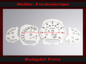 Speedometer Discs for Porsche 911 991 Turbo 2017 225 Mph to 350 Kmh