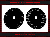 Speedometer Disc for Audi A6 A7 A8 C7 Diesel 180 Mph to...