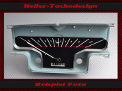 Tacho Aufkleber + Tachoglas Ford Galaxie / Fairlane 1961...