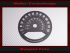 Tachoscheibe für Harley Davidson Softail Heritage FLHC 2018 / 2020 Ø100 Mph zu Kmh