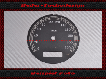 Tachoscheibe für Harley Davidson E-Glide 2011 Ø80
