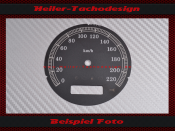 Tachoscheibe für Harley Davidson E-Glide 2011...