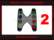 Speedometer Symbols Piaggio Vespa Cosa 200