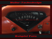 Speedometer dial speedometer glass for Chevrolet GMC Chevy Truck Apache 3100 Pickup 1955 to 1959