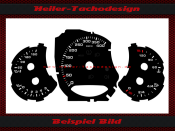 Speedometer Discs for Porsche 911 991 400 Kmh