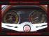 Tachoscheibe für Tachogläser FIAT 1500 Cabriolet 1966 120 Mph zu 200 Kmh